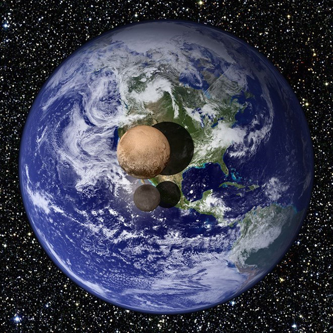 Trung bình Sao Diêm Vương có khoảng cách so với trái đất là 4.828.032.000km. (Nguồn: businessinsider)