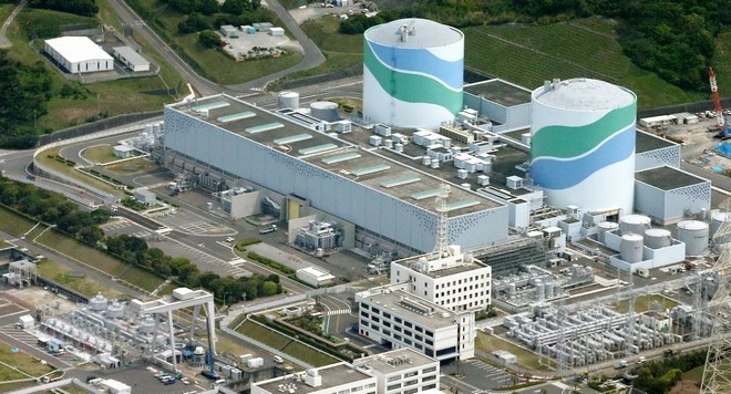 Nhà máy điện hạt nhân Sendai. (Nguồn: japanengnews.wordpress.com)
