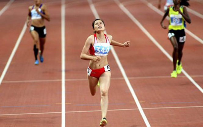 VĐV Nguyễn Thị Huyền sẽ là người duy nhất đại diện cho điền kinh Việt Nam tham dự giải vô địch thế giới 2015.