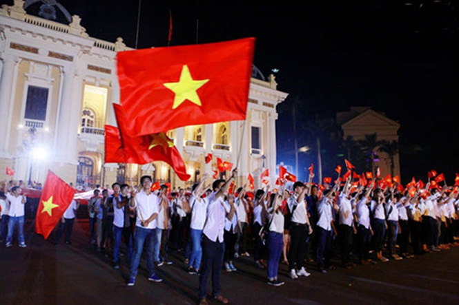  Lễ truyền cờ sẽ bắt đầu từ Nhà hát Lớn Hà Nội.