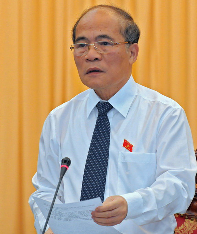 Chủ tịch Quốc hội Nguyễn Sinh Hùng - Ảnh: Lê KiênChủ tịch Quốc hội Nguyễn Sinh Hùng - Ảnh: Lê Kiên