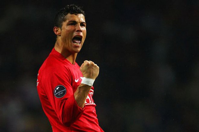  Ronaldo khi còn khoác áo Manchester United. (Nguồn: Getty Images)