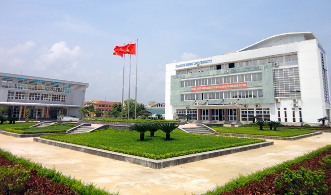 Trường đại học Quảng Bình hôm nay.