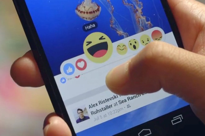 Facebook sắp cung cấp các trạng thái biểu lộ cảm xúc của phím Like