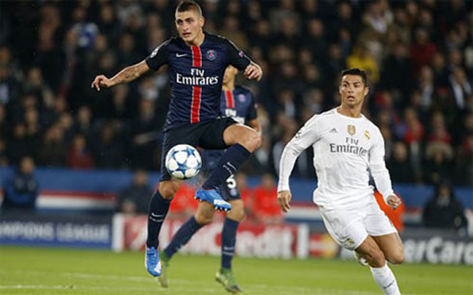  PSG và Real hòa nhau 0-0 ở trận lượt đi (Ảnh: Getty Images)