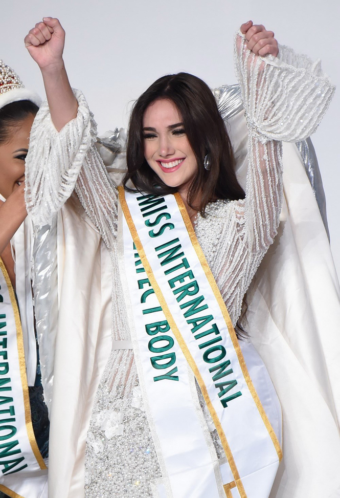 Hoa hậu Venezuela Edymar Martinez. (Nguồn: AFP/TTXVN)