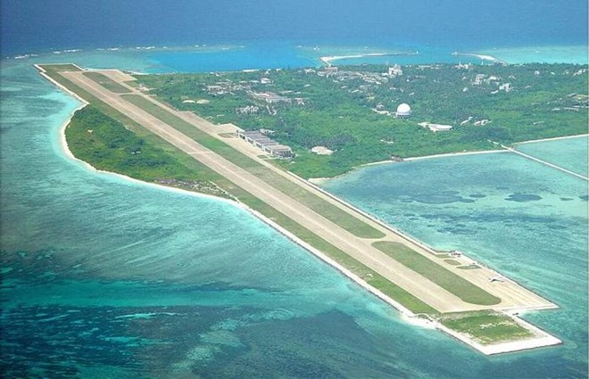 Đảo Phú Lâm mà Trung Quốc chiếm đóng trái phép của Việt Nam. (Nguồn: wikimapia.org)
