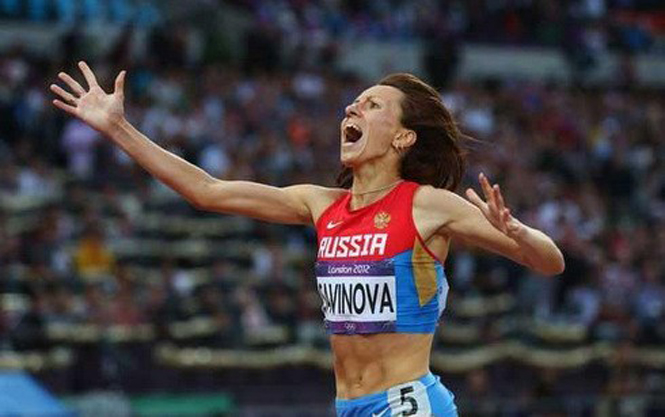  Mariya Savinova - một trong những VĐV bị đề nghị cầm thi đấu vĩnh viễn. (Ảnh: Getty)