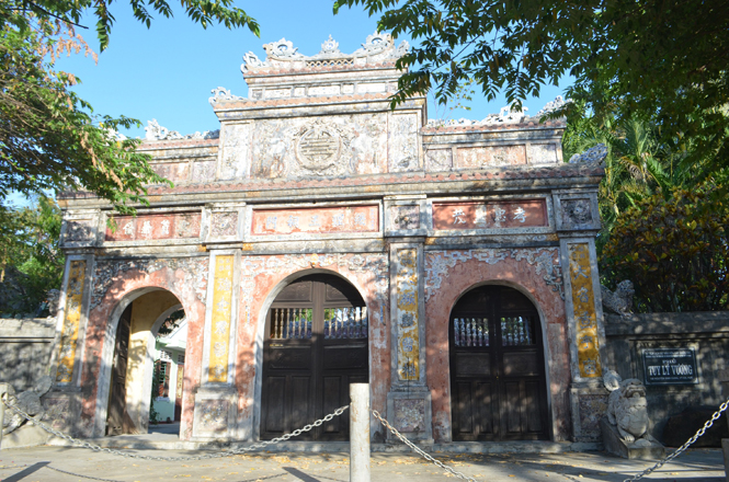  Tuy Lý Vương Phủ - một trong những công trình kiến trúc cổ tại phường Vĩ Dạ