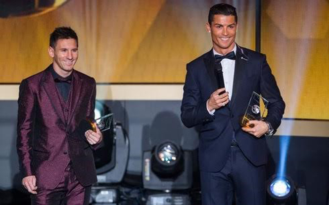  Ronaldo và Messi vẫn là hai gương mặt sáng giá nhất. (Ảnh: Getty)