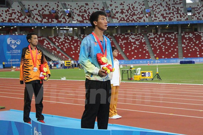 Theo phóng viên TTXVN tại Singapore, Đoàn Thể thao Người khuyết tật Việt Nam đã phá 16 kỷ lục Para Games, trong đó có kỷ lục châu Á ở bộ môn bơi và cử tạ.