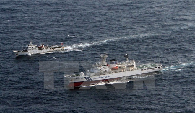 Tàu tuần tra Trung Quốc. (Nguồn: AFP/TTXVN)