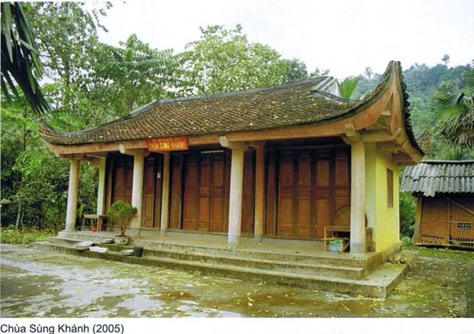 Một góc chùa Sùng Khánh - một trong ba di tích ở Vĩnh Phúc được công nhận là di tích quốc gia đợt này - Ảnh tư liệu
