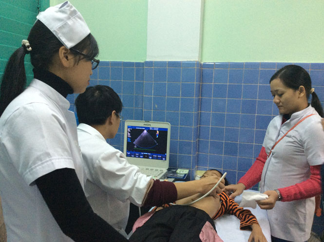 Siêu âm sàng lcoj bệnh tim tại bệnh viện Hữu nghị Việt Nam-Cu ba-Đồng Hới