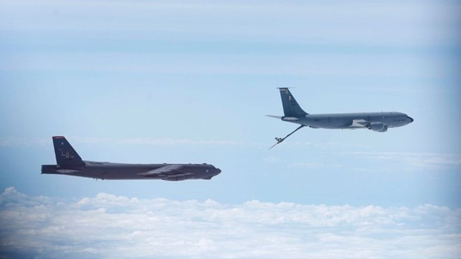 Máy bay ném bom B-52 của Quân đội Mỹ (Nguồn: Reuters)