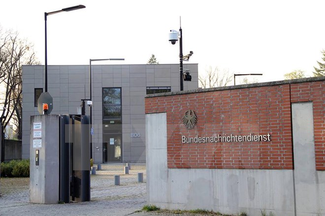 Trụ sở Cục Tình báo Liên bang Đức (BND) ở Berlin, Đức. (Ảnh: Mạnh Hùng/TTXVN)