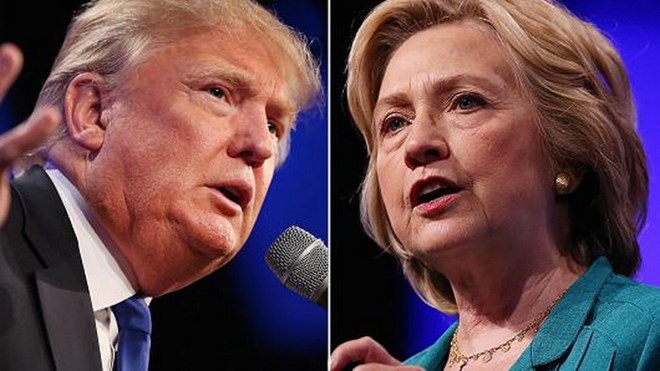 Siêu thứ Ba hứa hẹn sẽ tạo ra cuộc đua song mã giữa bà Clinton và ông Trump. (Nguồn: Getty Images)