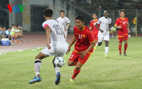  ĐT Việt Nam sẽ tái đấu Đài Loan (Trung Quốc) vào ngày 24-3 trong khuôn khổ Vòng loại World Cup. (Ảnh: Trọng Phú)
