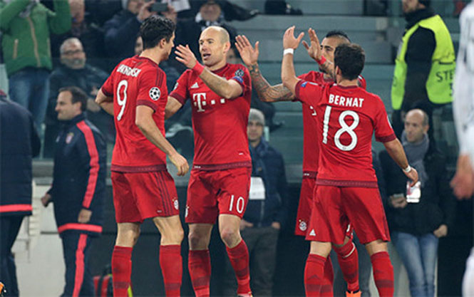 Bayern đã chơi rất tốt ở trận lượt đi trước Juventus (Ảnh: Getty).