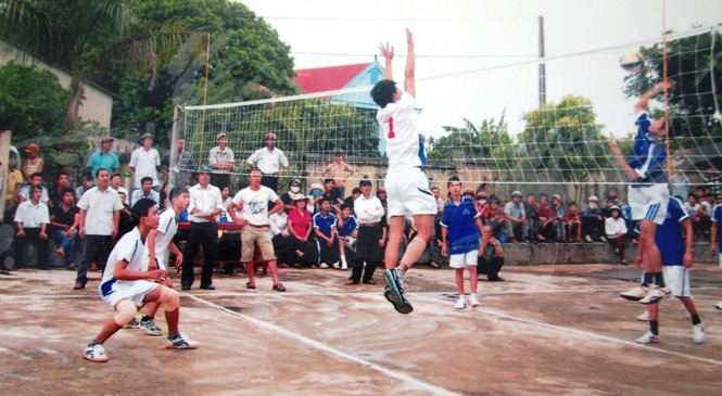 Phong trào thể dục thể thao luôn được duy trì đẩy mạnh tại thị trấn Nông trường Việt Trung.