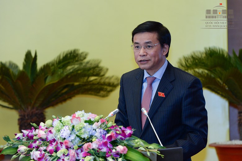 Tổng thư ký Quốc hội, Chủ nhiệm Văn phòng Quốc hội Nguyễn Hạnh Phúc.