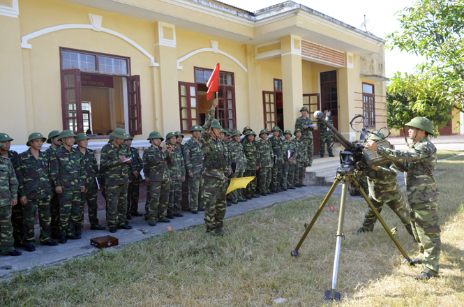 Công tác huấn luyện là một trong những nhiệm vụ trung tâm của lực lượng BĐBP.