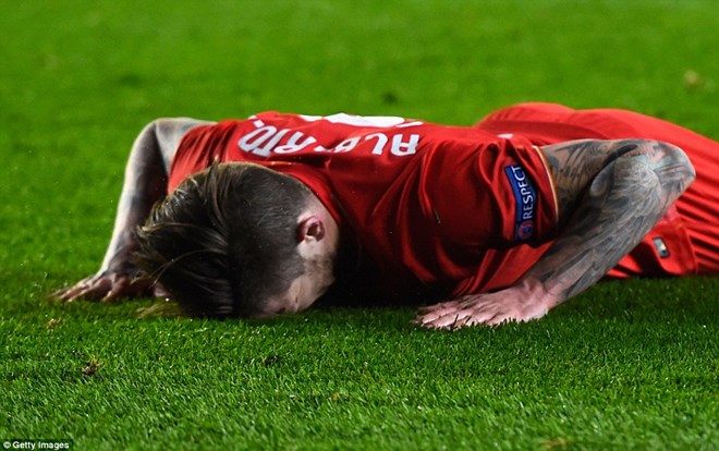 Liverpool thua trận trước Villarreal. (Nguồn: Getty Images)