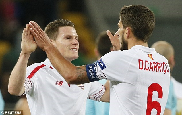  Sevilla giành ưu thế trước Shakhtar Donetsk. (Nguồn: Reuters)