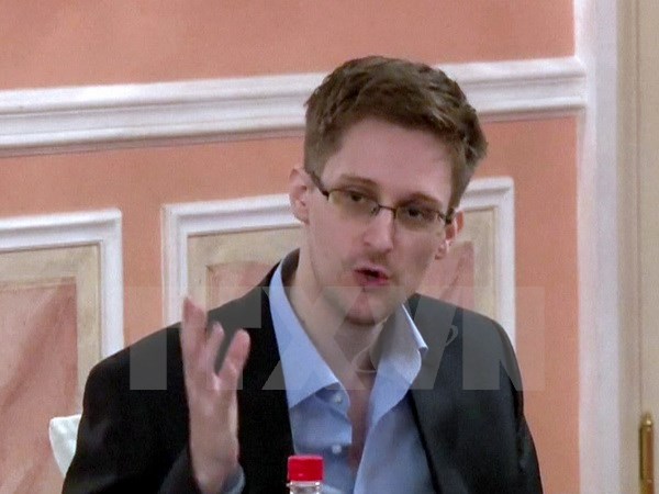 Cựu nhân viên NSA Edward Snowden tại Moskva ngày 9-10-2013. (Nguồn: AFP/TTXVN)