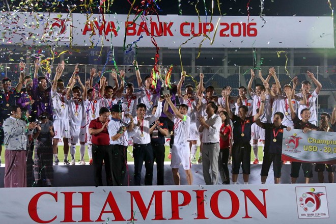 Đội tuyển Việt Nam giành chức vô địch. (Nguồn: Tuoitre.vn)