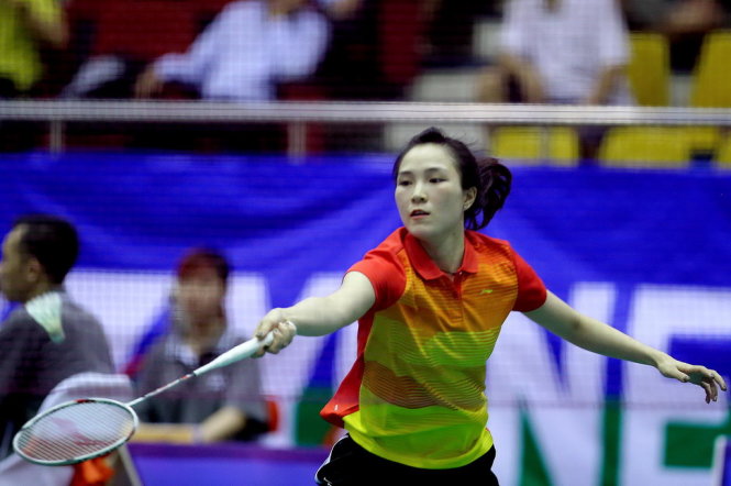 Tay vợt nữ số 1 VN Vũ Thị Trang sẽ được bố trí cán bộ hỗ trợ chuyên môn. Ảnh: MINH HOÀNG