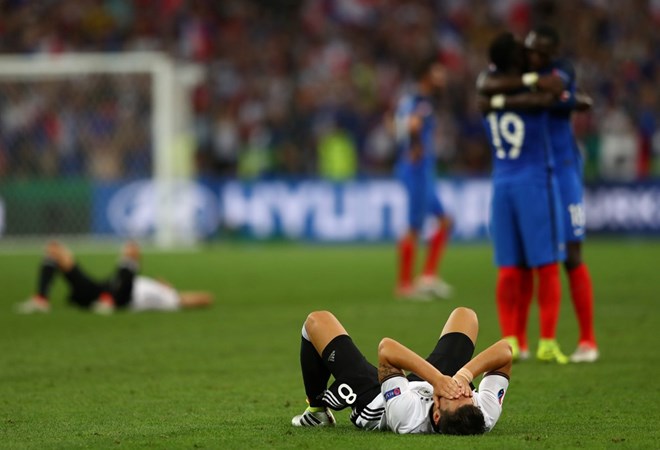  Đức lần thứ 2 liên tiếp bị loại ở bán kết EURO. (Nguồn: Getty Images)