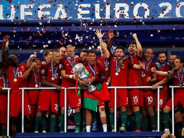 Bồ Đào Nha vô địch là điều bất ngờ với nhiều người. (Nguồn: AP)