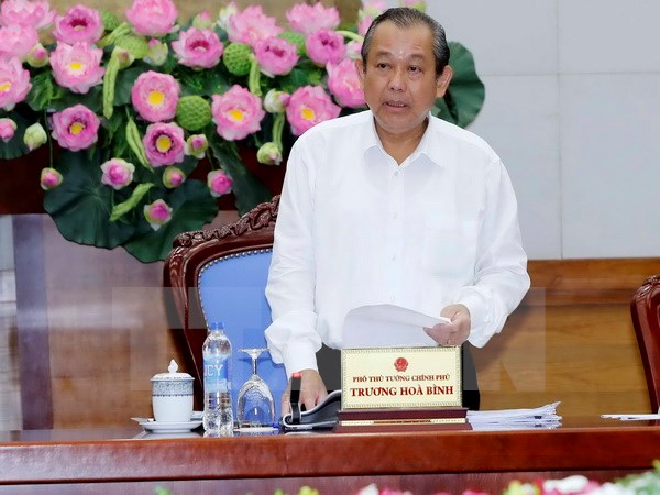 Phó Thủ tướng Trương Hòa Bình. (Ảnh: An Đăng/TTXVN)