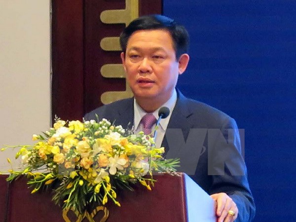 Phó Thủ tướng Vương Đình Huệ. (Ảnh: Quốc Việt/TTXVN)