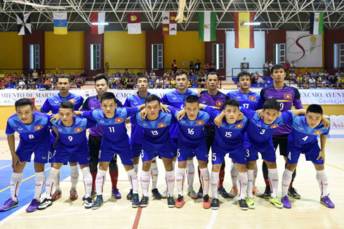  ĐT Futsal Việt Nam đã hoàn tất chuyến tập huấn tại Tây Ban Nha. (Ảnh: Tú Trần).