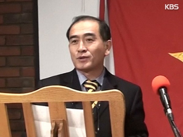 Công sứ Thae Yong-ho của Đại sứ quán Triều Tiên tại London. (Nguồn: kbs.co.kr)