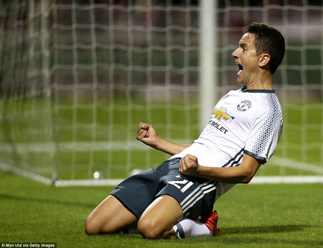Ander Herrera góp công mang chiến thắng về cho Manchester United. (Nguồn: Getty Images)