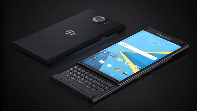 Điện thoại BlackBerry mới nhất sản xuất bởi công ty Priv. (Nguồn: Cnet)