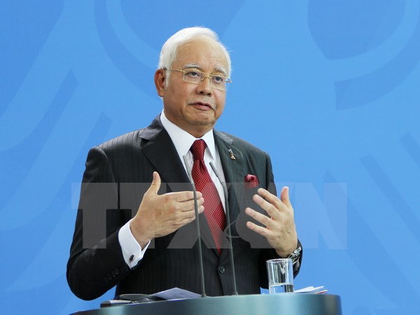 Thủ tướng Malaysia Najib Razak. (Nguồn: TTXVN)
