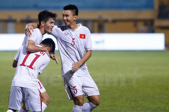 U19 Việt Nam được tạo mọi điều kiện tối đa sau kỳ tích World Cup. (Ảnh: Minh Chiến/Vietnam+)