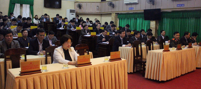 Hội nghị Ban Chấp hành Đảng bộ tỉnh lần thứ 7