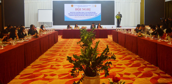 Đồng chí Nguyễn Xuân Quang, Uỷ viên Ban Thường vụ Tỉnh ủy, Phó Chủ tịch thường trực UBND tỉnh kết luận tại hội nghị
