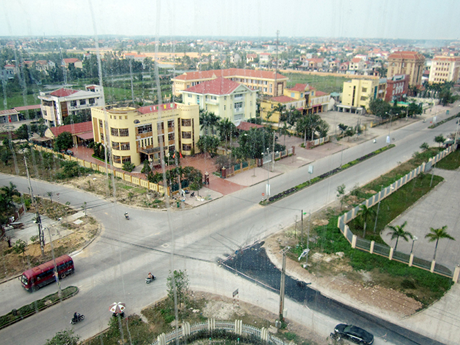 Thành phố Đồng Hới ngày càng có nhiều khu đô thị được đầu tư mở rộng theo hướng đồng bộ, hiện đại.