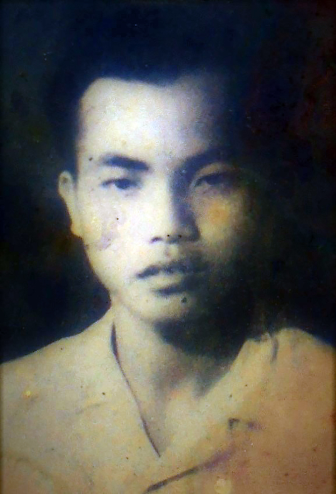 Đồng chí Đỗ Ngọc Thạnh năm 1948 (ảnh do ông Đỗ Minh Đức cung cấp).