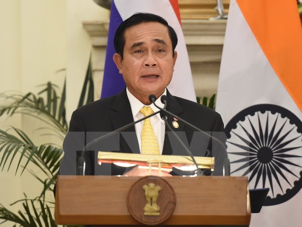 Thủ tướng Thái Lan,Đại tướng Prayut Chan-o-cha. (Ảnh: AFP/TTXVN)