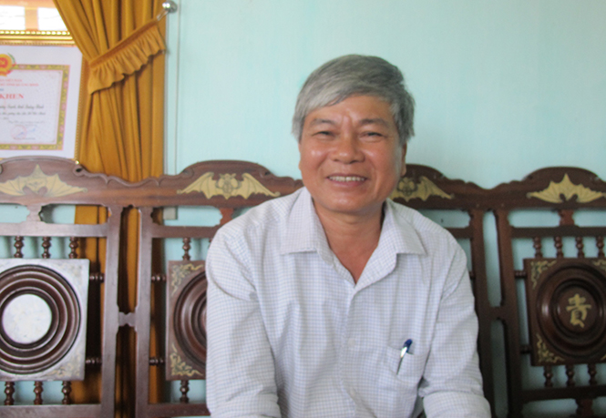 30 năm làm cán bộ xã, ông Biền Ngân, Bí thư Đảng ủy xã Quảng Lưu, luôn nhận được sự tin yêu của cán bộ và nhân dân địa phương.
