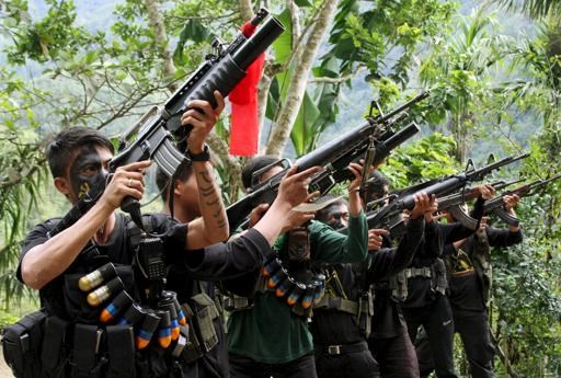 Phiến quân cánh tả ở Philippines. (Nguồn: Yahoo News)