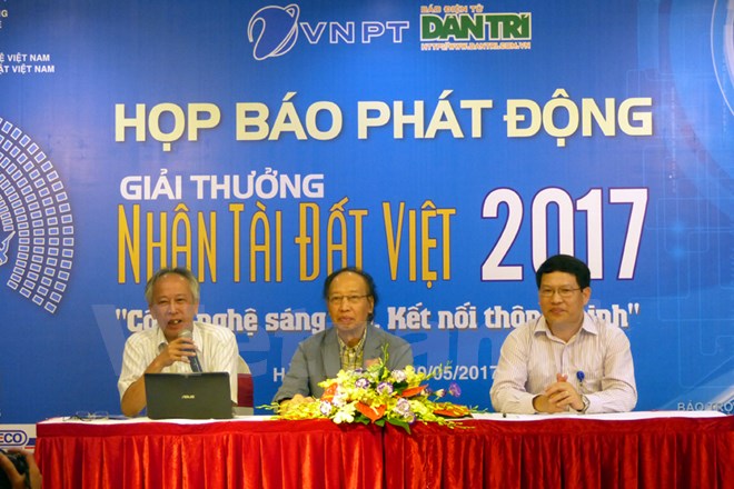 Chủ đề cuộc cách mạng công nghiệp 4.0 sẽ xuyên suốt Nhân tài Đất Việt 2017. (Ảnh: T.L/Vietnam+)