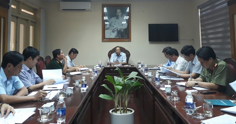 Đồng chí Bí thư Tỉnh ủy Hoàng Đăng Quang chủ trì hội nghị